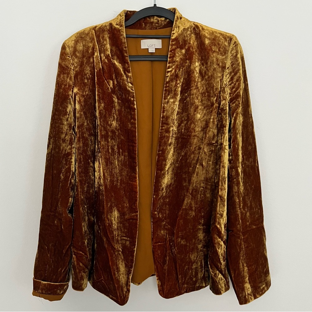 LOFT - Velvet Blazer